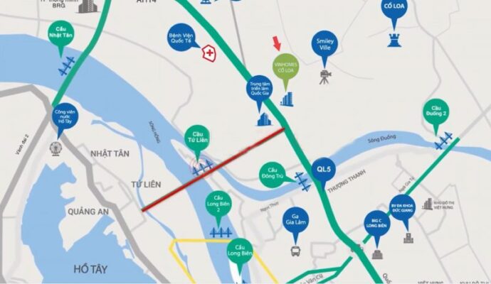 vi tri vinhomes co loa