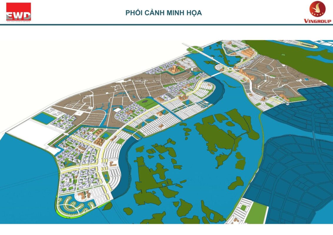 Phối cảnh dự kiến Vinhomes Hạ Long Xanh Apollo City