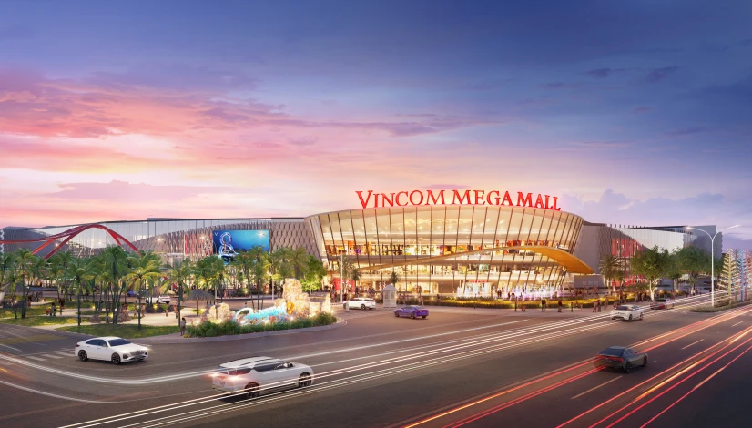 Tiện ích Vinhomes Hạ Long Xanh - Trung tâm thương mại Vincom Mega Mall