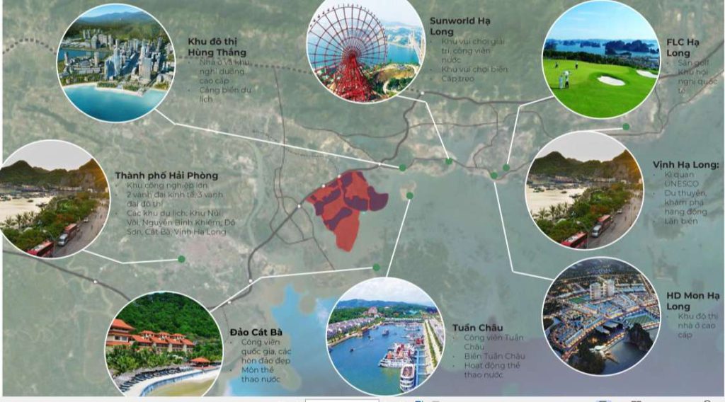 Vị trí Vinhomes Hạ Long Xanh