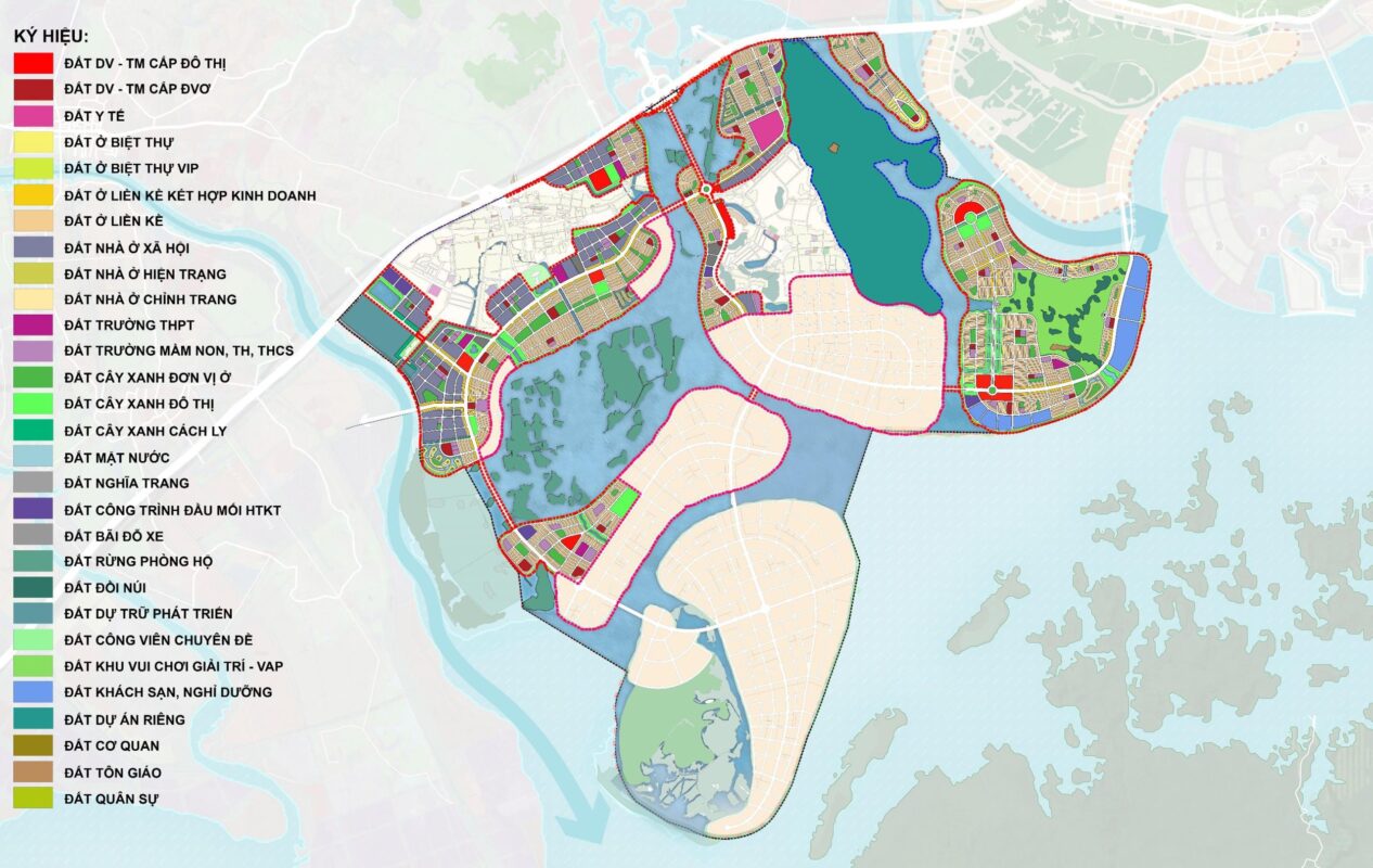 Tổng mặt bằng Vinhomes Hạ Long Xanh