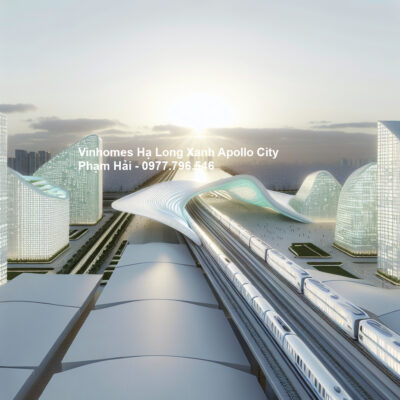 Ảnh hưởng nhà ga cao tốc tới Vinhomes Hạ Long Xanh - hình ảnh minh họa dự án