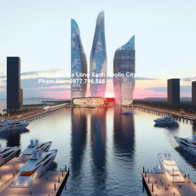 Bến du thuyền quốc tế Vinhomes Hạ Long Xanh - hình ảnh minh họa dự án