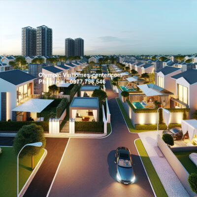 Biệt thự Vinhomes Olympic - hình ảnh minh họa dự án