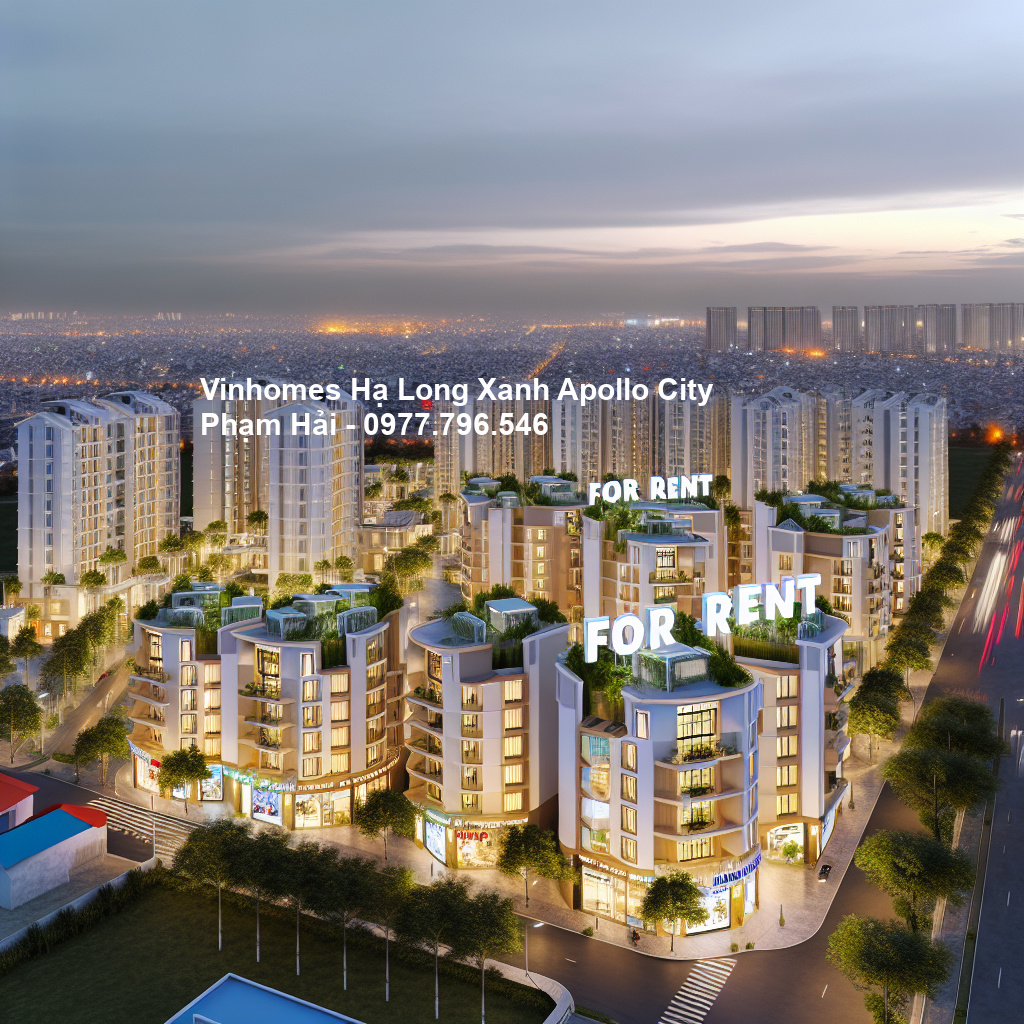 Cho thuê biệt thự Vinhomes Hạ Long Xanh – Tâm điểm đầu tư và an cư bậc nhất miền Bắc 1 Phối cảnh tổng thể dự án Vinhomes Hạ Long Xanh