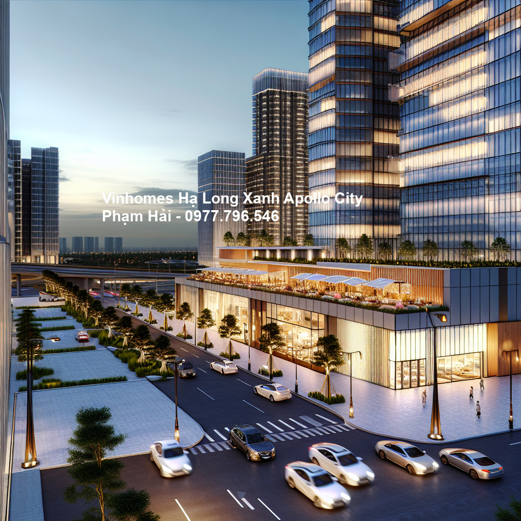 Phối cảnh tổng thể dự án Vinhomes Hạ Long Xanh