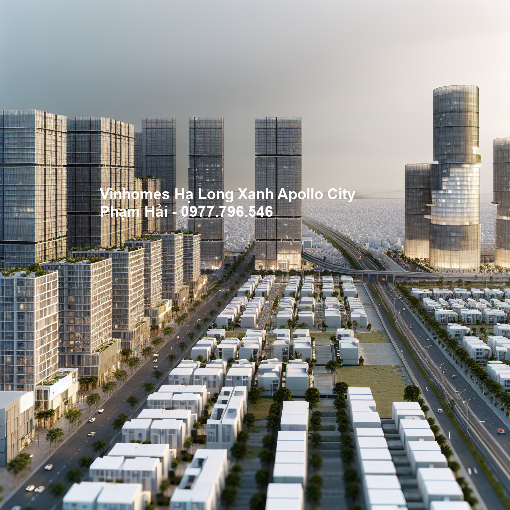 Phê duyệt pháp lý dự án Vinhomes Hạ Long Xanh – Cánh cửa vàng cho nhà đầu tư bất động sản cao cấp 1 Phối cảnh tổng thể dự án Vinhomes Hạ Long Xanh