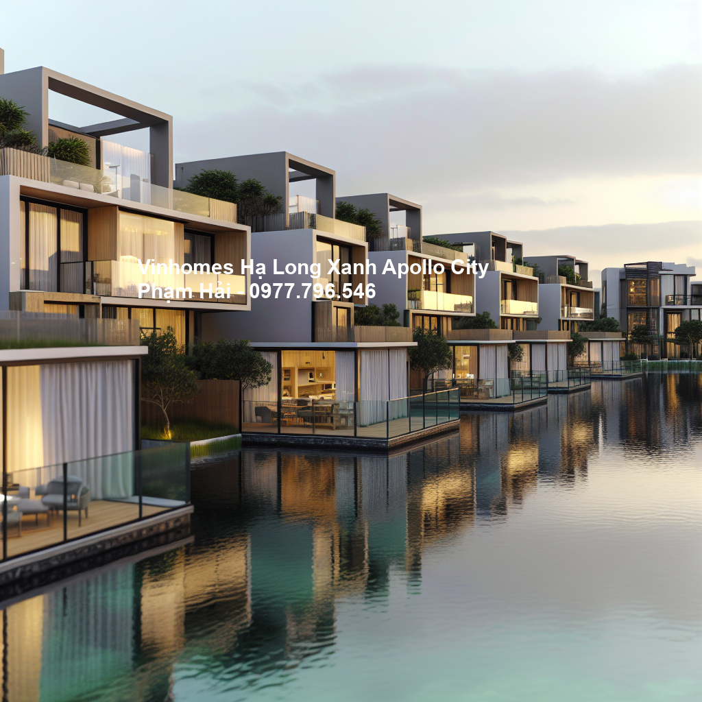 Phối cảnh tổng thể dự án Vinhomes Hạ Long Xanh