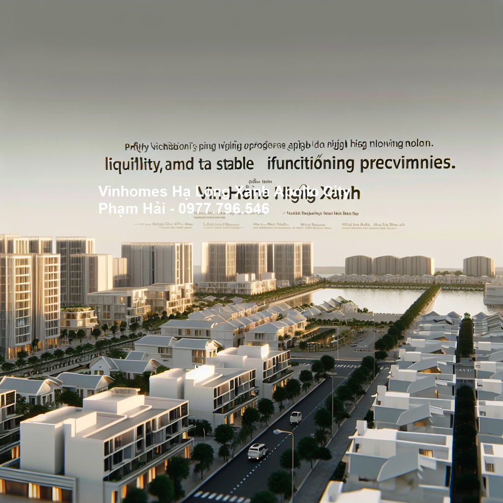 Phối cảnh tổng thể dự án Vinhomes Hạ Long Xanh