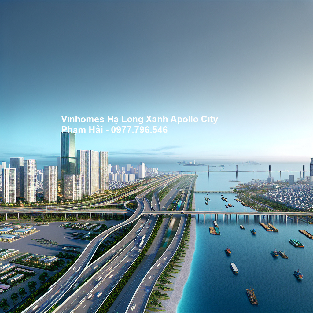 Phối cảnh tổng thể dự án Vinhomes Hạ Long Xanh