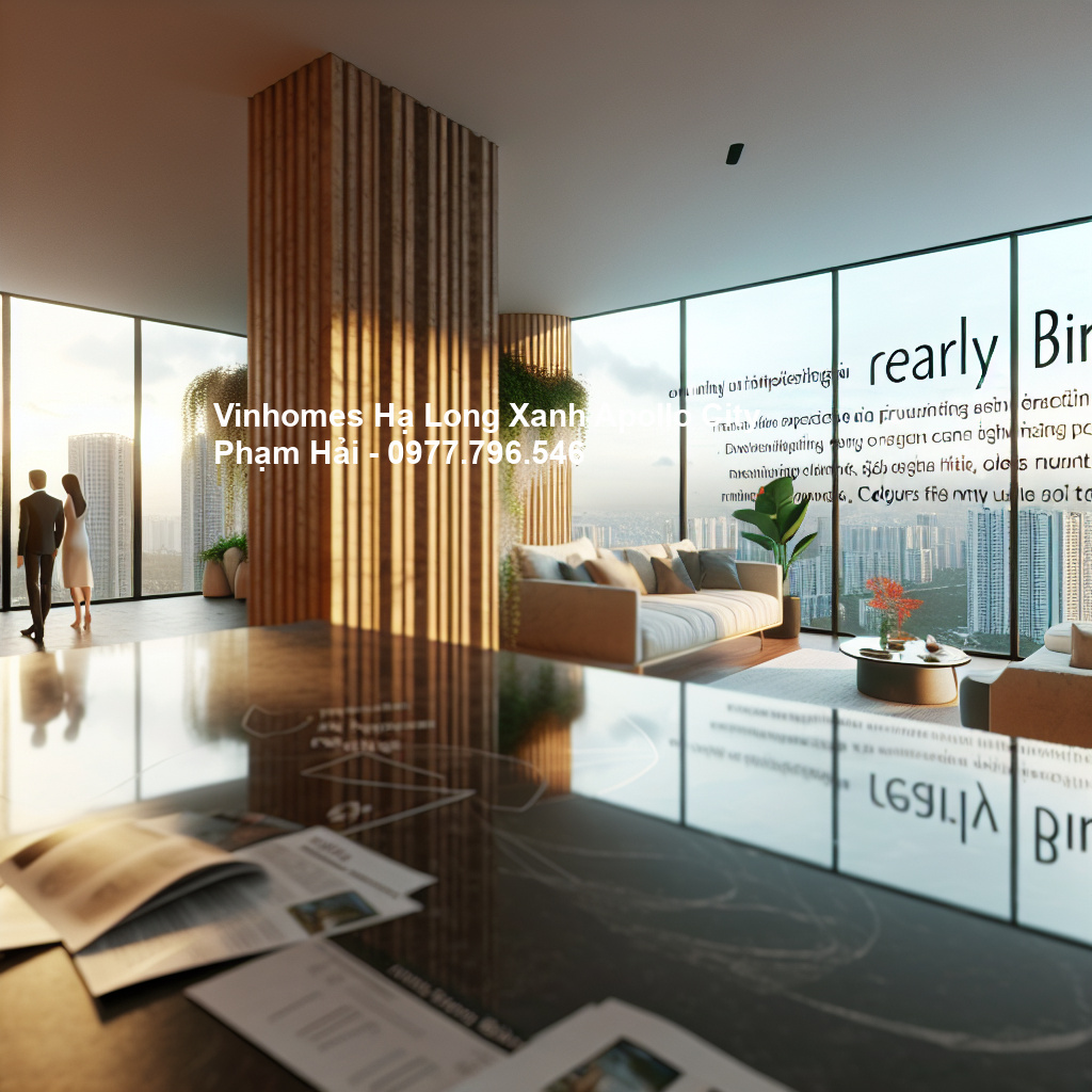 Phối cảnh tổng thể dự án Vinhomes Hạ Long Xanh