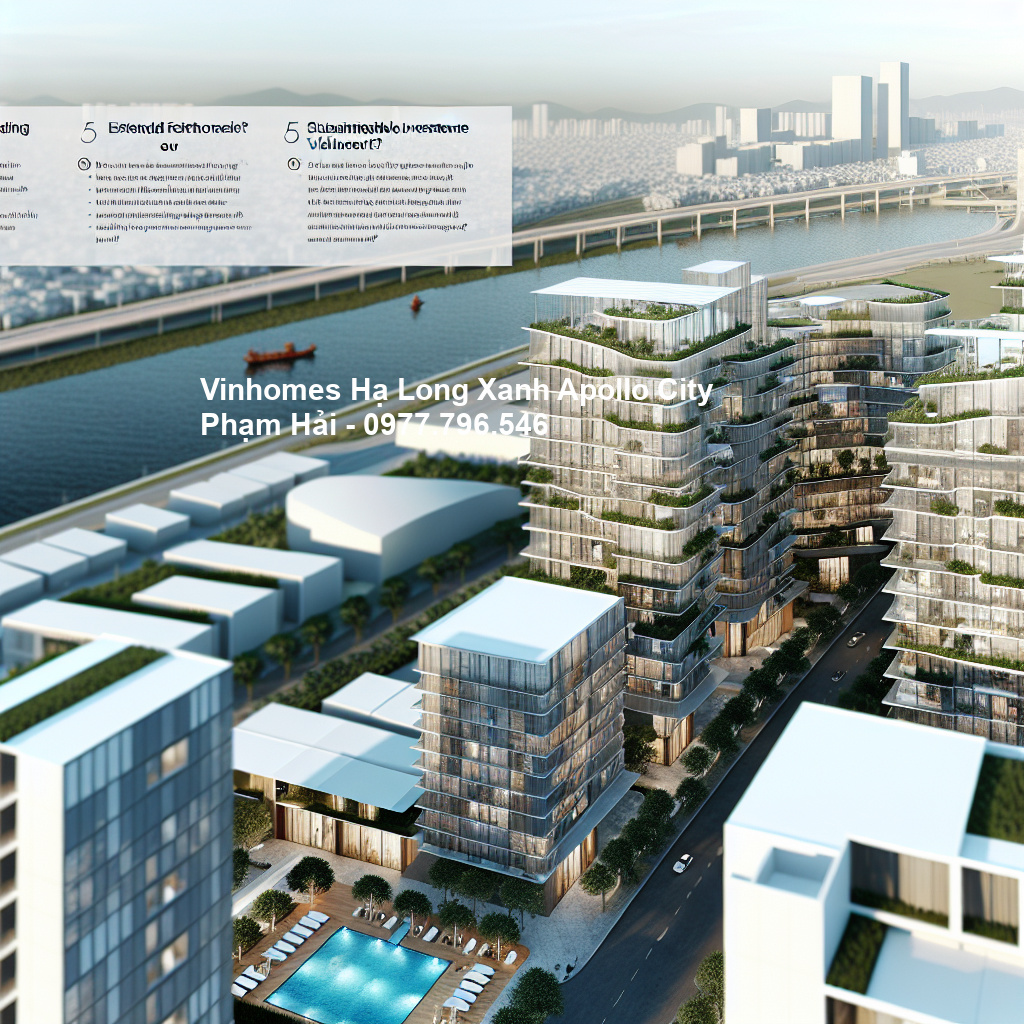 Phối cảnh tổng thể dự án Vinhomes Hạ Long Xanh