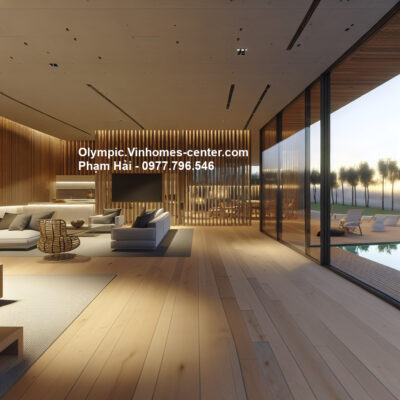 căn hộ mẫu – thiết kế nội thất vinhomes olympic - hình ảnh minh họa dự án