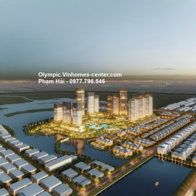 hình ảnh thực tế & flycam vinhomes olympic - hình ảnh minh họa dự án