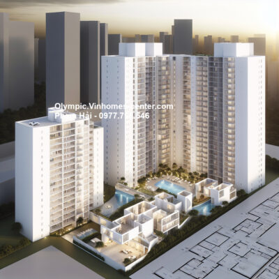 loại hình sản phẩm & diện tích chi tiết vinhomes olympic - hình ảnh minh họa dự án