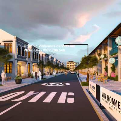 shophouse Vinhomes Olympic - hình ảnh minh họa dự án