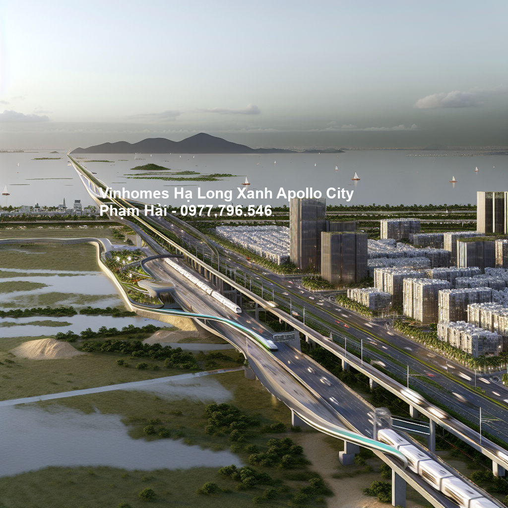 Phối cảnh tổng thể dự án Vinhomes Hạ Long Xanh