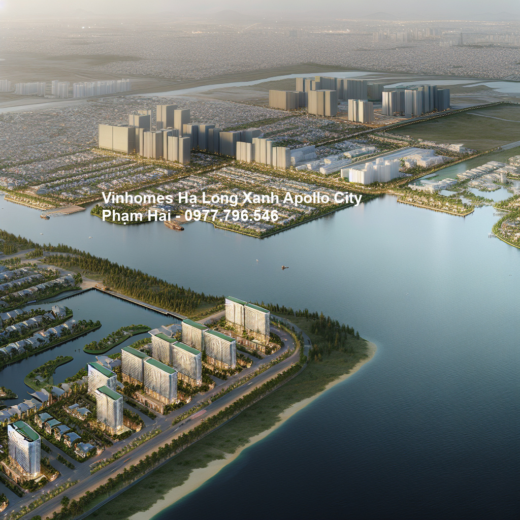 Tổng quan Vinhomes Hạ Long Xanh – Tuyệt phẩm sống thịnh vượng giữa lòng di sản 1 Phối cảnh tổng thể dự án Vinhomes Hạ Long Xanh