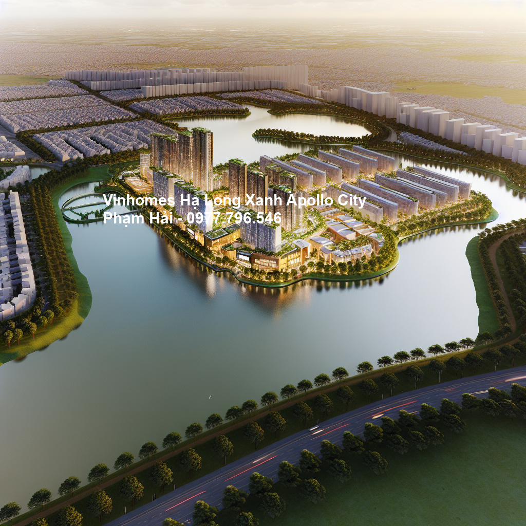 Phối cảnh tổng thể dự án Vinhomes Hạ Long Xanh