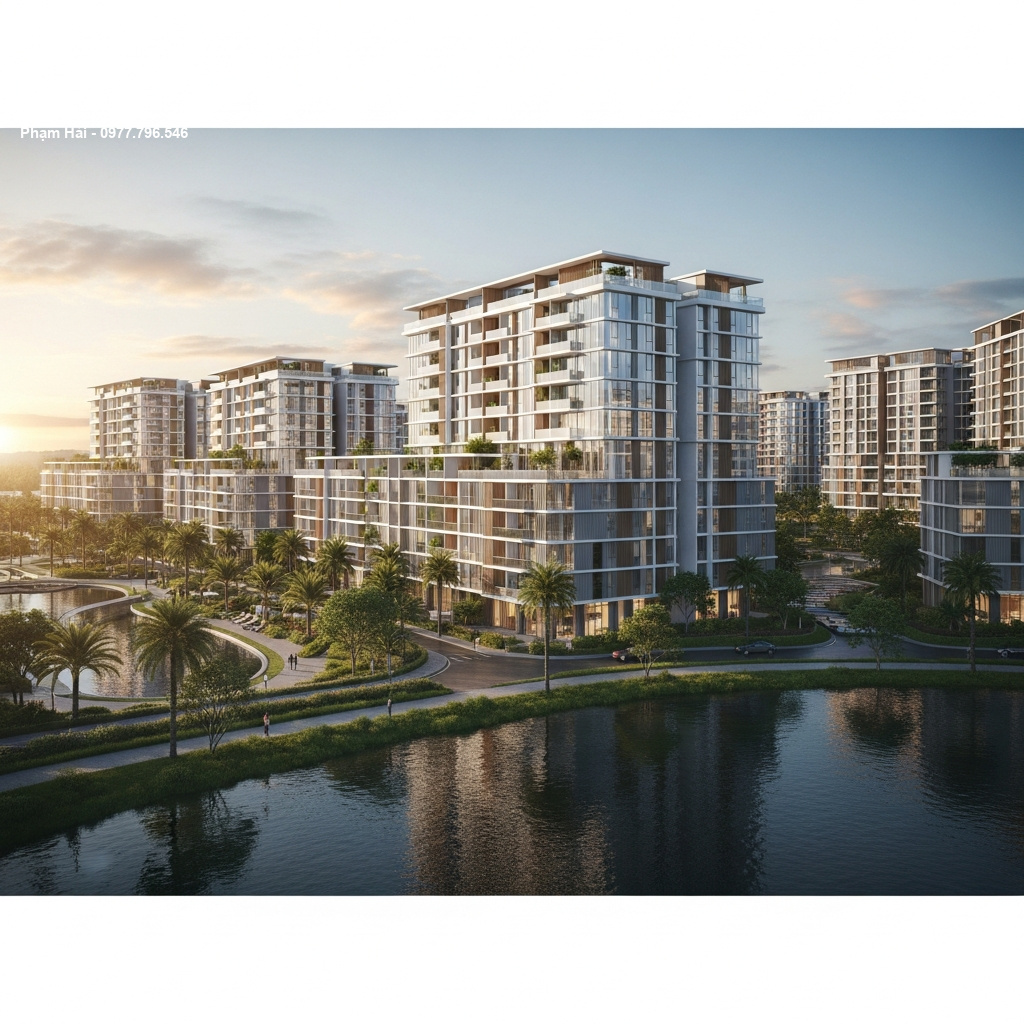 Phối cảnh tổng thể dự án