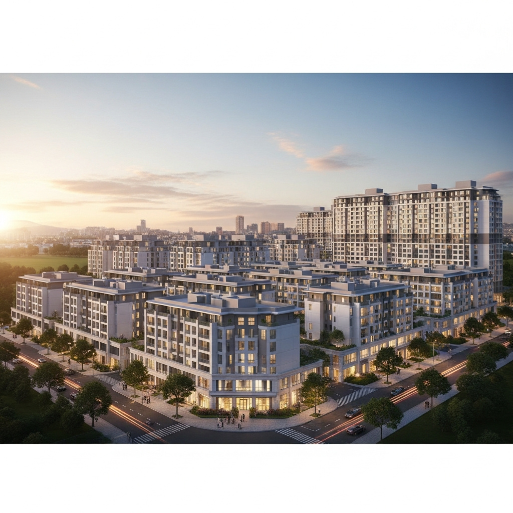 Phối cảnh tổng thể dự án