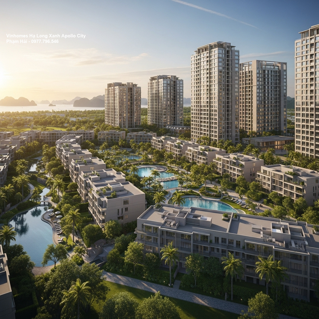 Phối cảnh tổng thể dự án