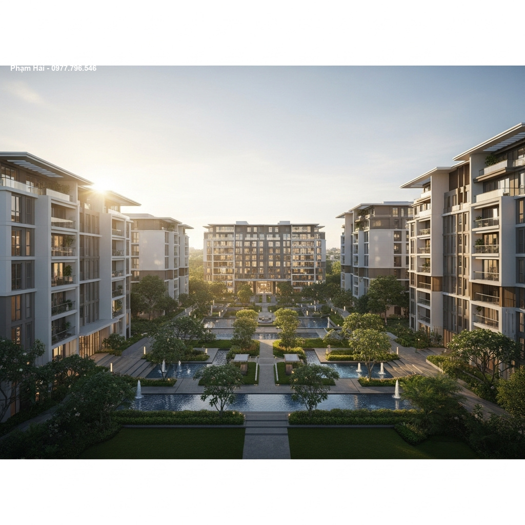 Phối cảnh tổng thể dự án