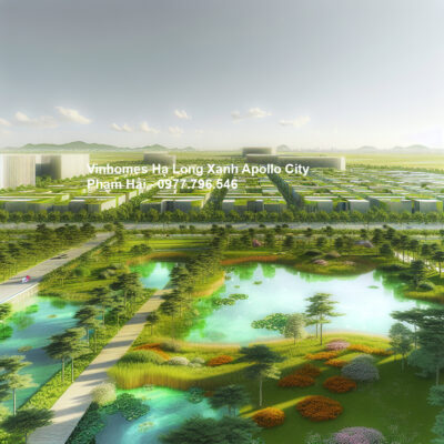 Ứng dụng kiến trúc sinh thái tại Vinhomes Hạ Long Xanh - hình ảnh minh họa dự án