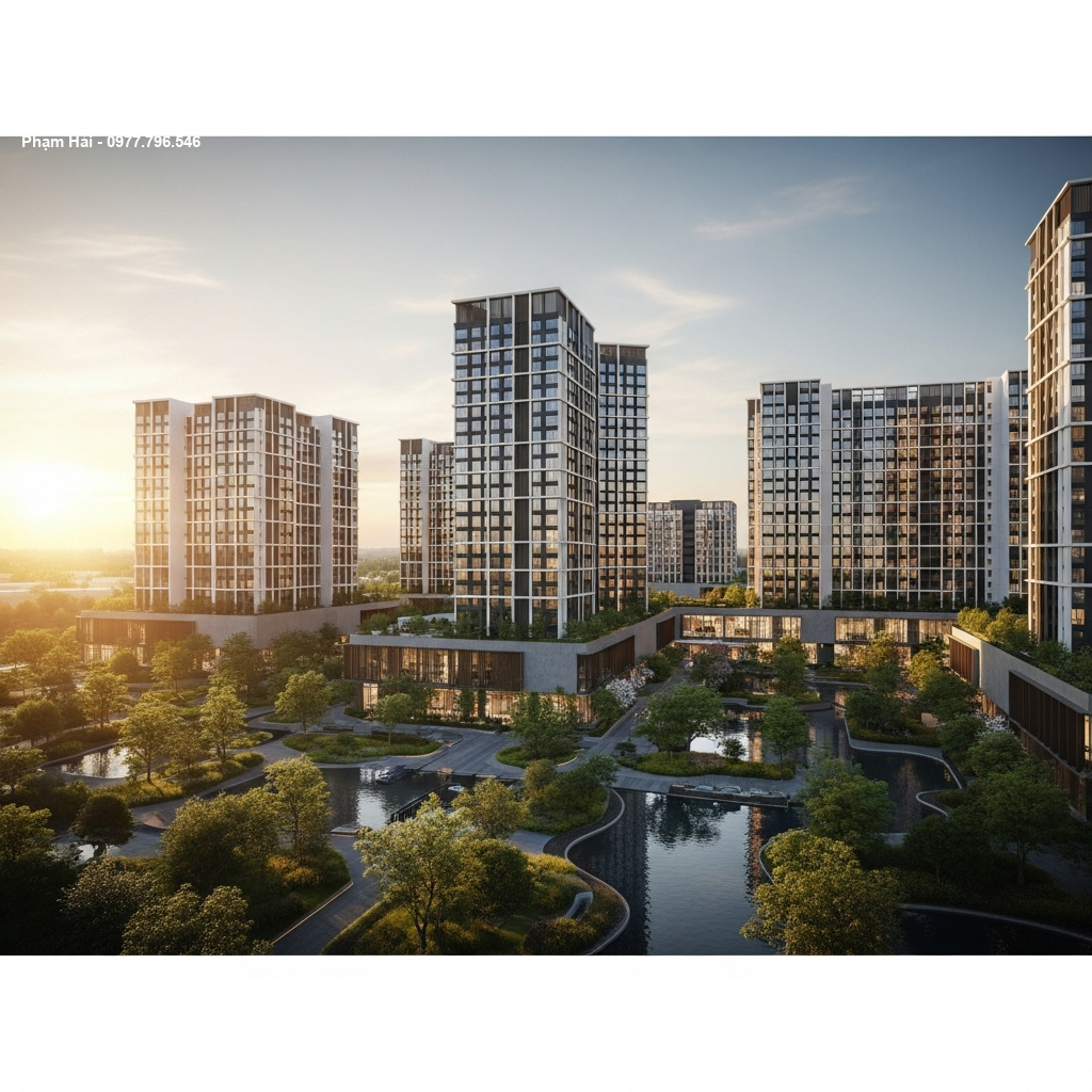 Phối cảnh tổng thể dự án