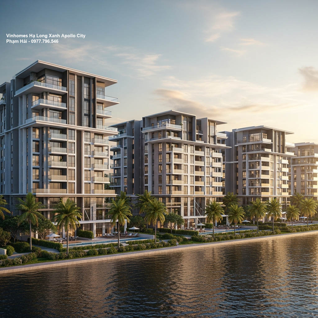 Chủ đầu tư Vingroup Vinhomes Hạ Long Xanh: Bệ phóng chiến lược từ siêu dự án Apollo City 1 Phối cảnh tổng thể dự án
