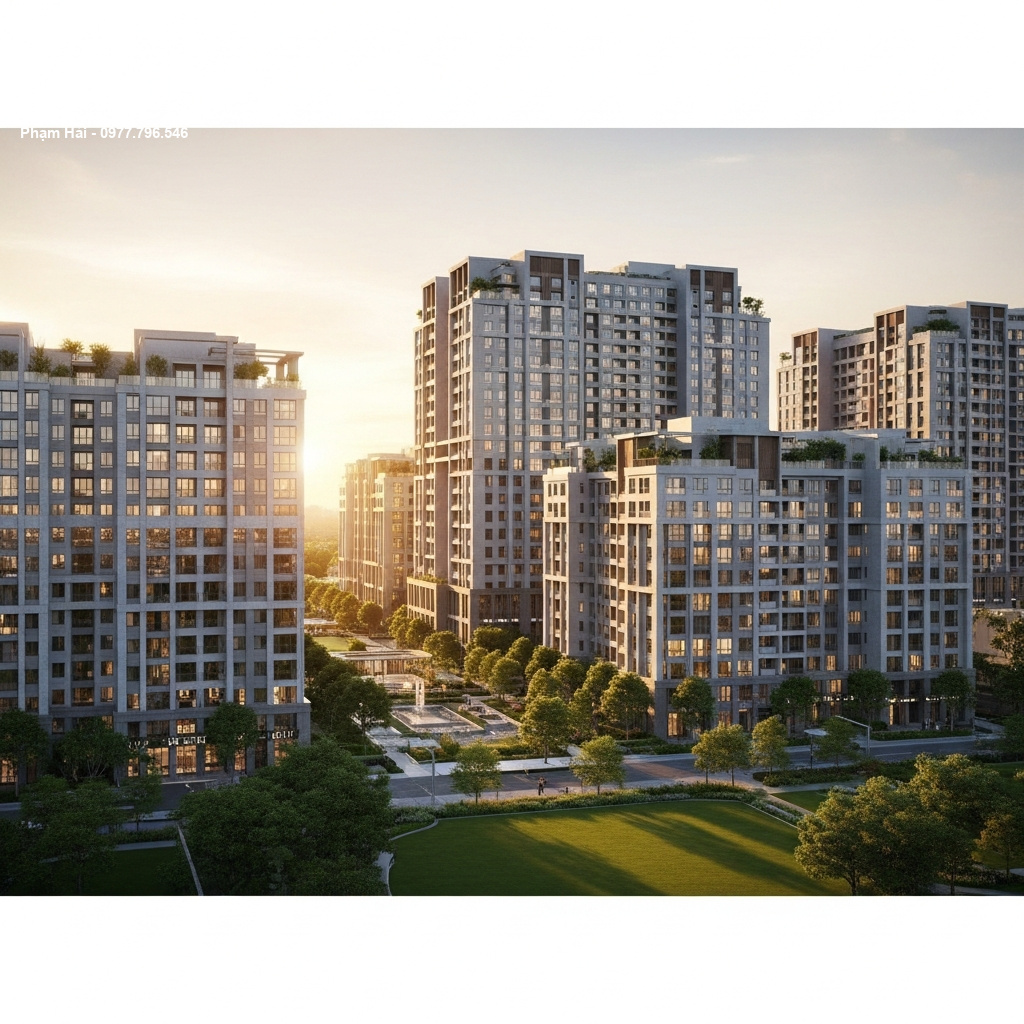 Phối cảnh tổng thể dự án