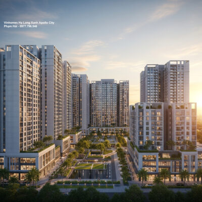 Kiến trúc biểu tượng Vinhomes Hạ Long Xanh - hình ảnh minh họa dự án