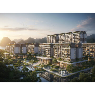 Phân khu chức năng Vinhomes Hạ Long Xanh - hình ảnh minh họa dự án