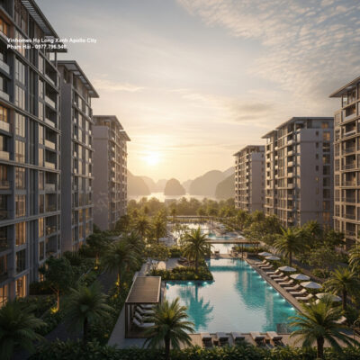 Trường học, y tế và dịch vụ Vinhomes Hạ Long Xanh - hình ảnh minh họa dự án