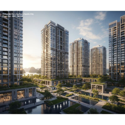 Cầu biểu tượng Vinhomes Hạ Long Xanh - hình ảnh minh họa dự án