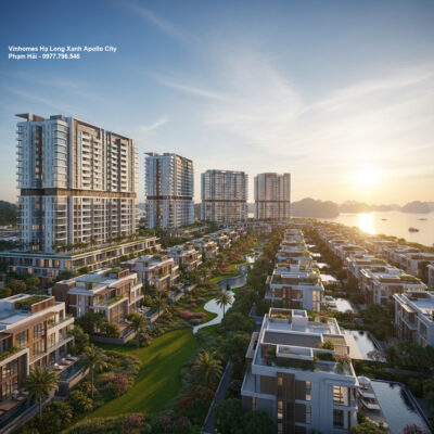 Công trình điểm nhấn Vinhomes Hạ Long Xanh - hình ảnh minh họa dự án