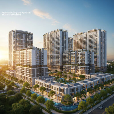 Không gian xanh Vinhomes Hạ Long Xanh - hình ảnh minh họa dự án