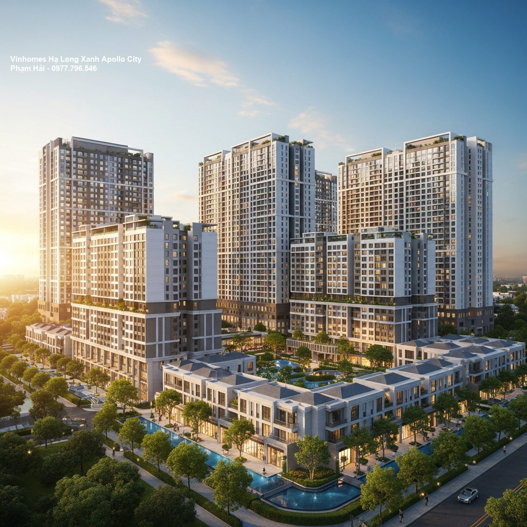 Phối cảnh tổng thể dự án