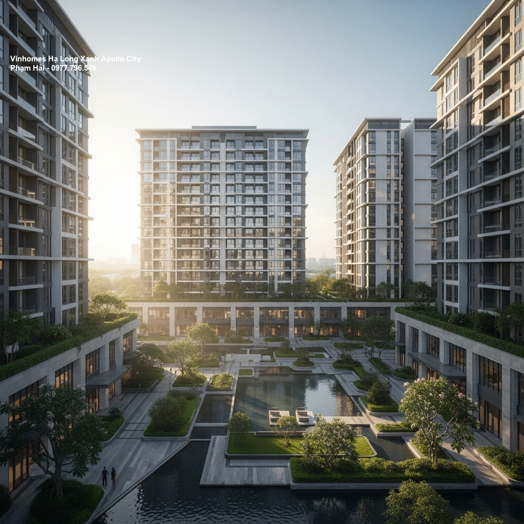 Khám Phá Quy Mô Vinhomes Hạ Long Xanh Apollo City: Dự Án Mơ Ước Dành Cho Nhà Đầu Tư 1 Phối cảnh tổng thể dự án