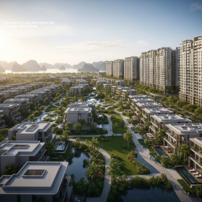Tổng mặt bằng Vinhomes Hạ Long Xanh - hình ảnh minh họa dự án