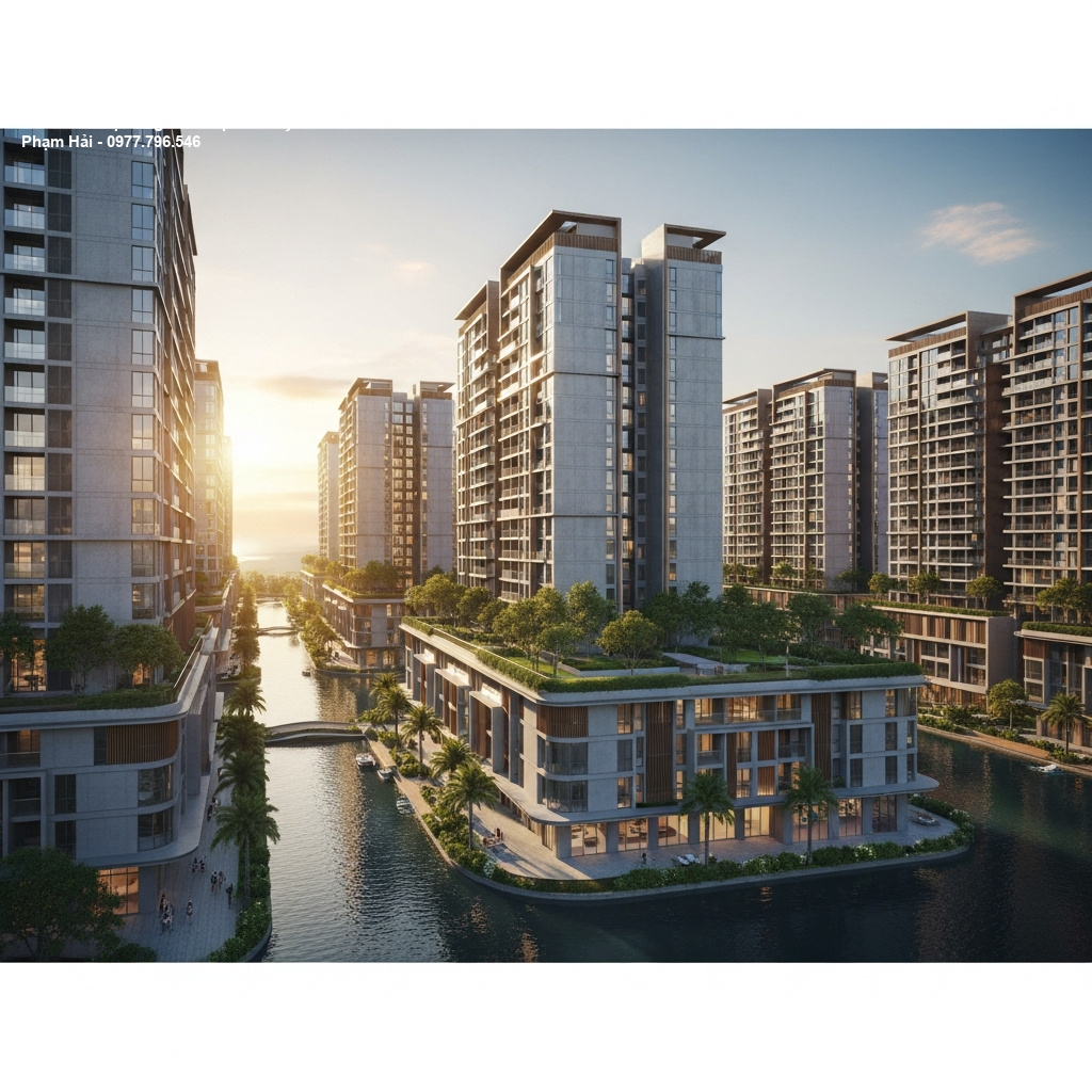 Phối cảnh tổng thể dự án