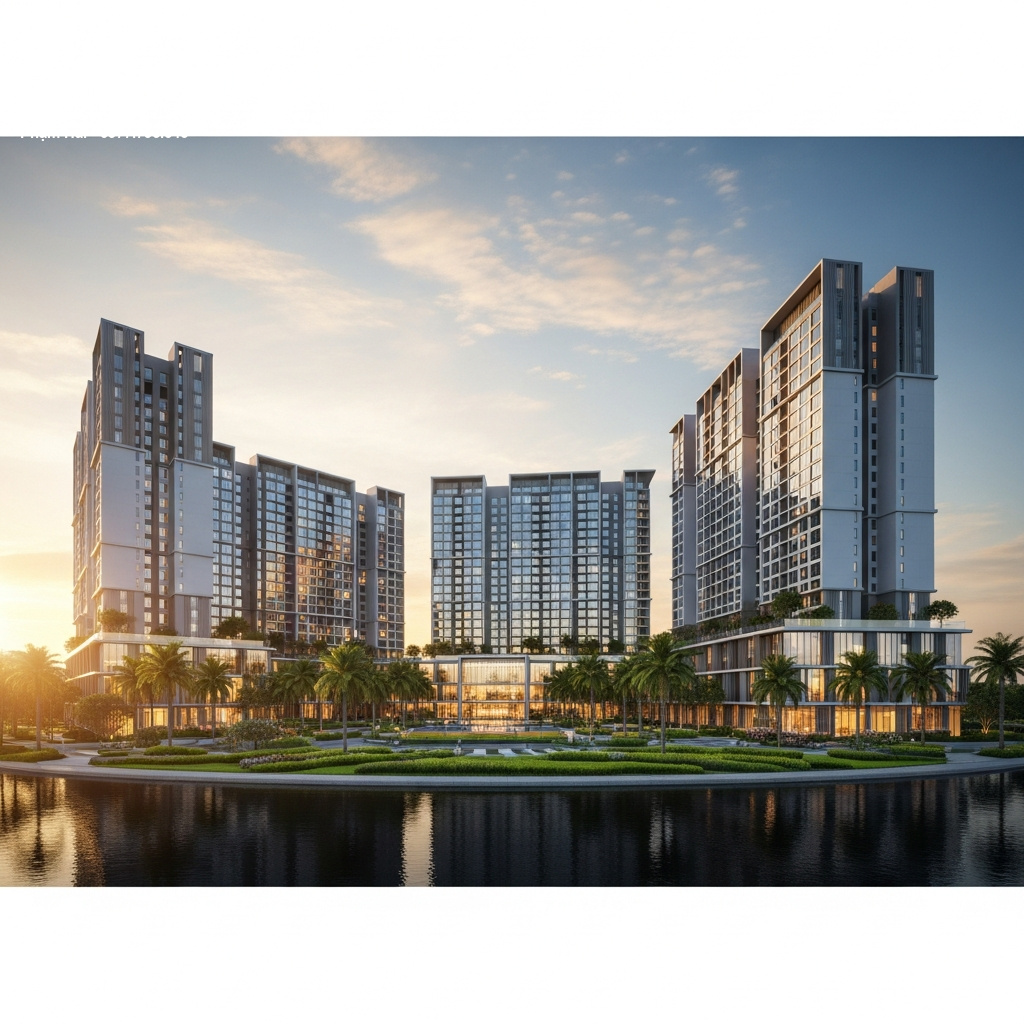 Phối cảnh tổng thể dự án